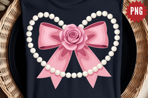 Download Valentines Day Coquette Pearl Heart PNG - Heart Collection