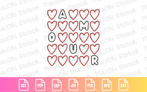 Download Amour Heart Grid - Heart Collection