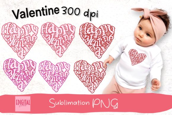 Download 6 Heart Happy Valentine's Day PNG - Heart Collection
