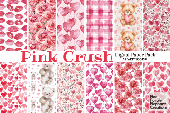 Download Cute Pink Valentine Heart Teddy Roses - Heart Collection