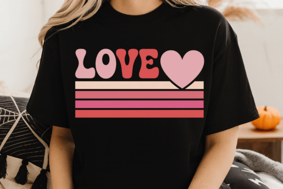 Download LOVE Retro Heart Valentine PNG - Heart Collection