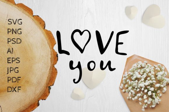 Download LOVE YOU Hand Drawn Hearts Valentine - Heart Collection
