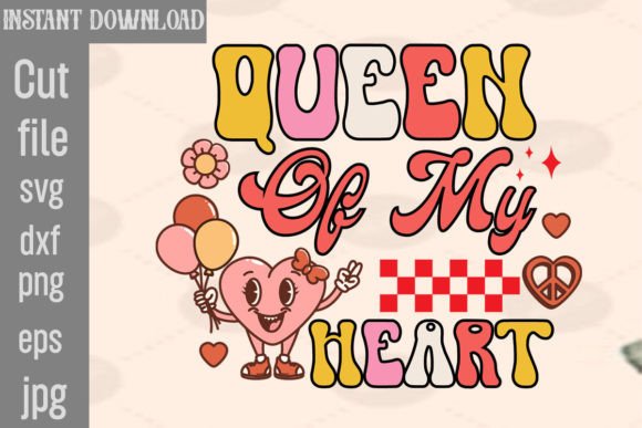 Download Queen of My Heart Retro - Heart Collection