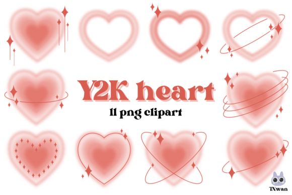 Download Pink Valentine Heart Y2k Retro Girly 90s - Heart Collection